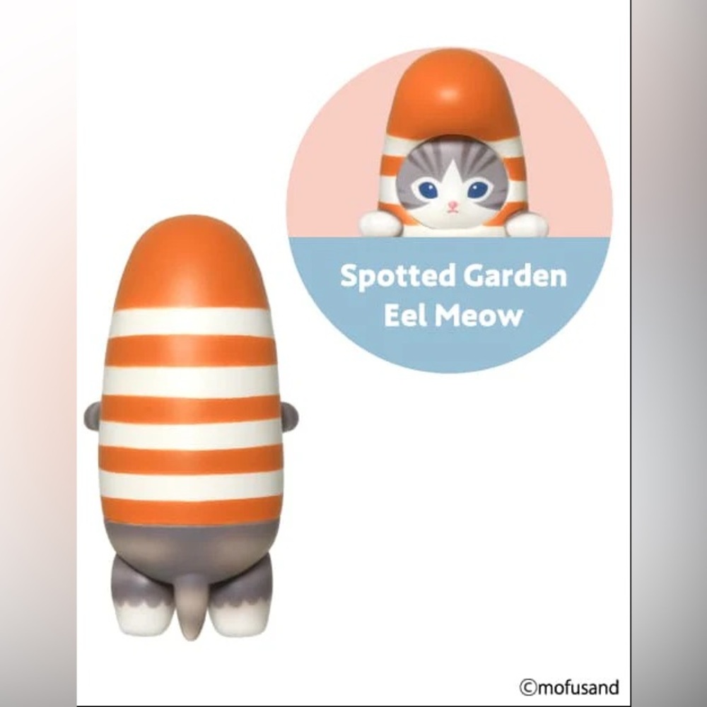 Mofusand Spotted Garden Eel Meow Hipper